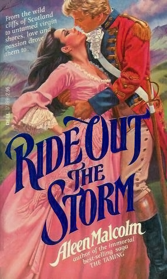 Ellen Michaels on the Cover of Ride Out The Storm by Aleen Malcolm