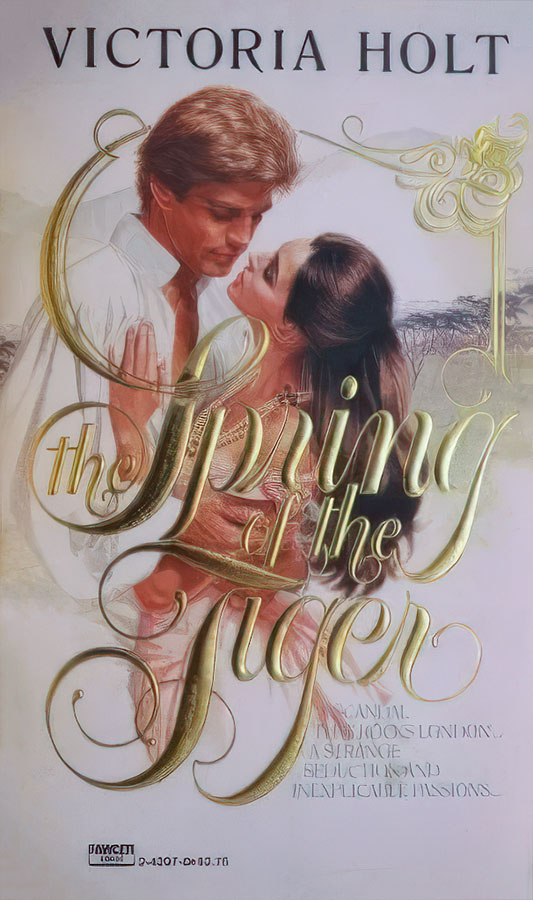 The Spring of the Tiger by Victoria Holt - Book Cover