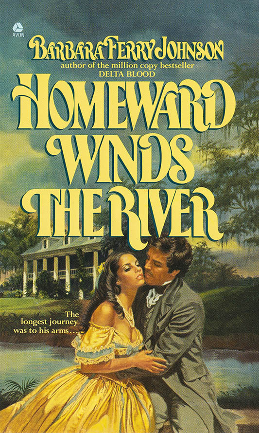 Ellen Michaels on the Cover of Homeward Winds the River by Barbara Ferry Johnson