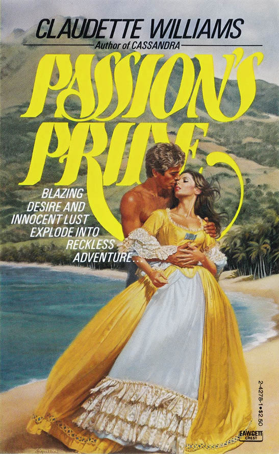 Ellen Michaels on the Cover of Passion's Pride by Claudette Williams